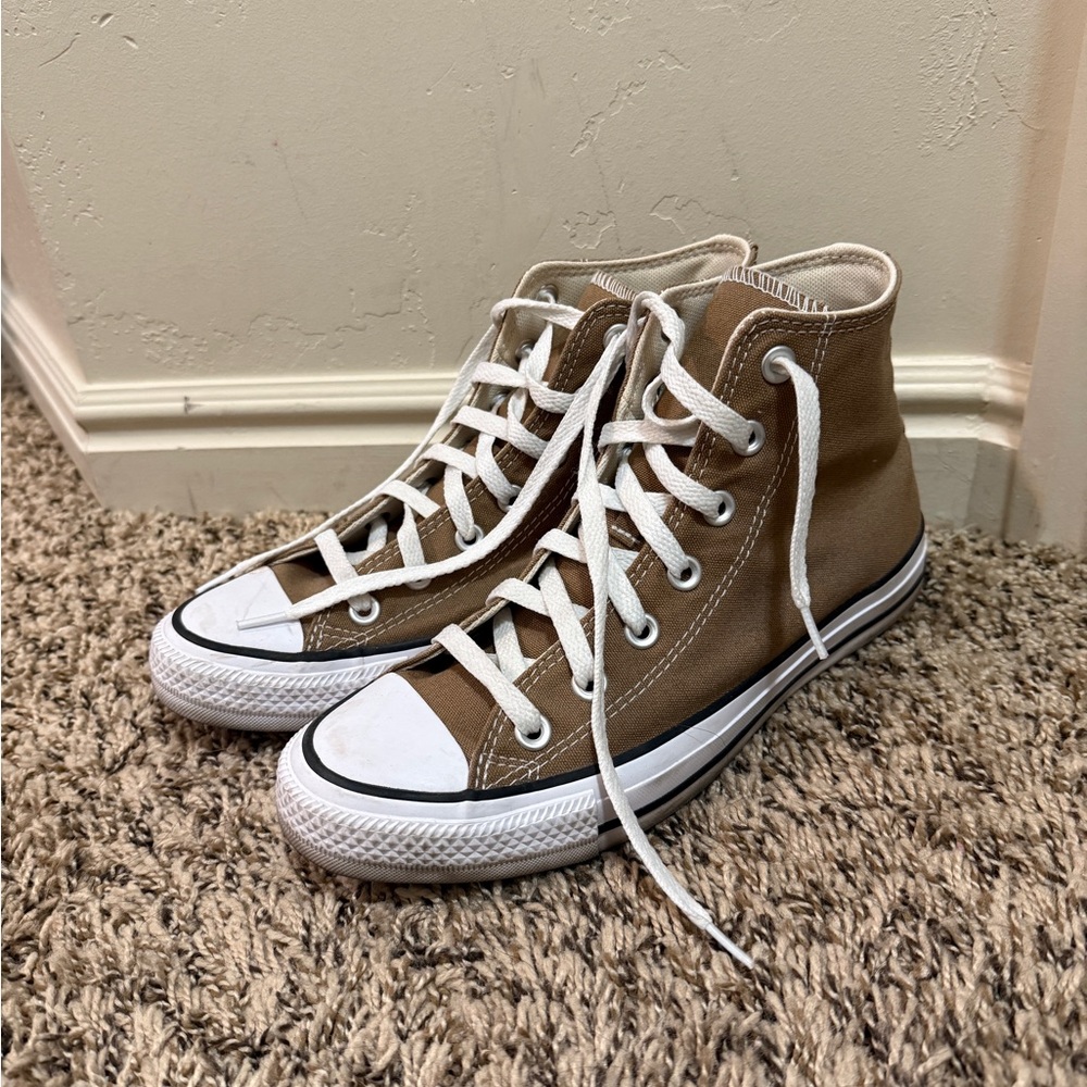 Women’s Converse High Tops- Brown